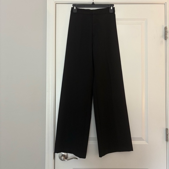 Brandy Melville Pants - J.Galt Black Wide-Leg High-Waisted Pants